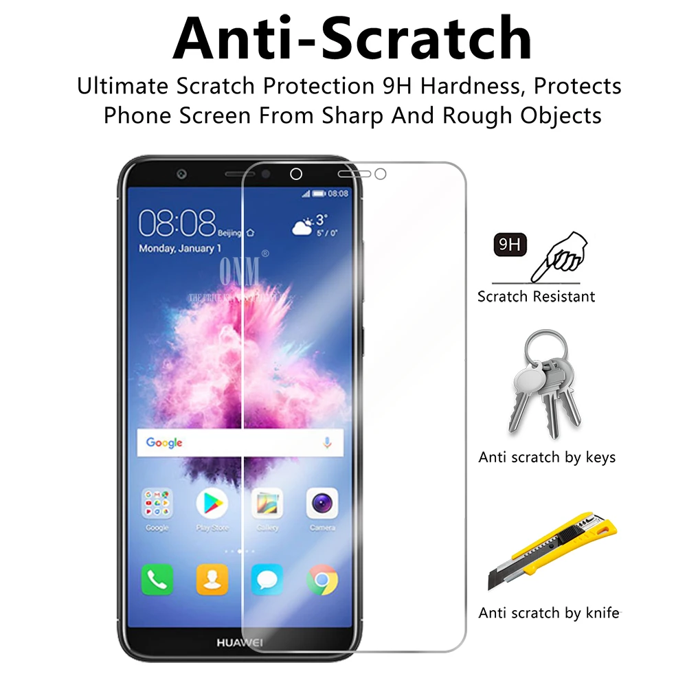 10 шт закаленное стекло для Huawei P Smart 2018 Защита экрана nova 3i Защитная стеклянная