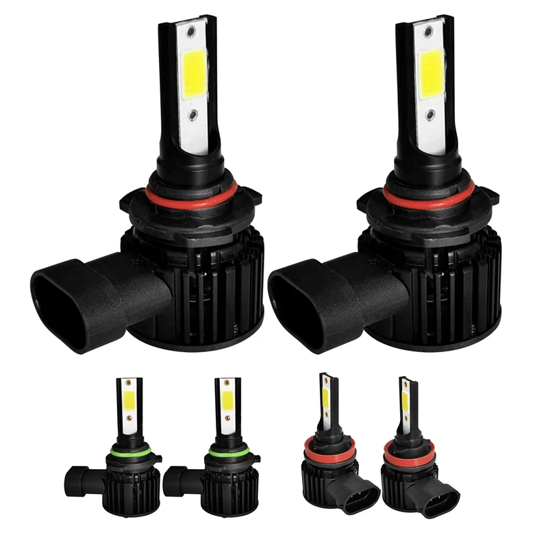 

LED Headlight 6000K 200W 8000LM Low Beam Bulbs High Power for Car