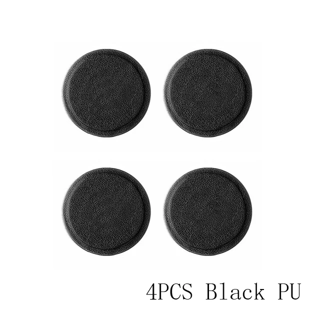 4Black-PU Fimilef 8 шт./5 шт./лот металлический пластинчатый диск для магнита Автомобильный держатель для телефона Железный клейкий лист для магнитного мобильного телефона держатель Автомобильный стенд - Цвет: 4Black-PU