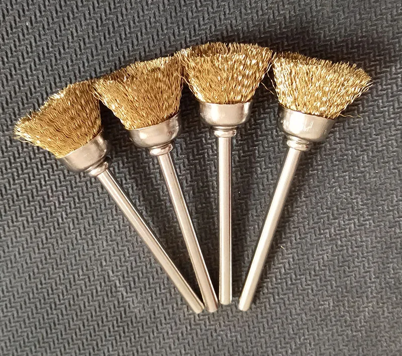KIMAXCOLA 2 шт./лот 3 мм медные шерстяные щетки для дерева/железного пылесоса