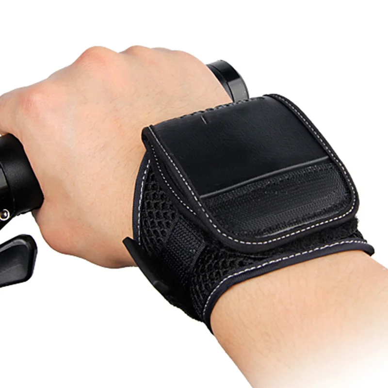 

Good Hand Cycling Wrist Mirror Rear View Rearview Safety Bike Arm Back Mirror WEST BIKING Bicycle Rear Reflector Wrist Mirror