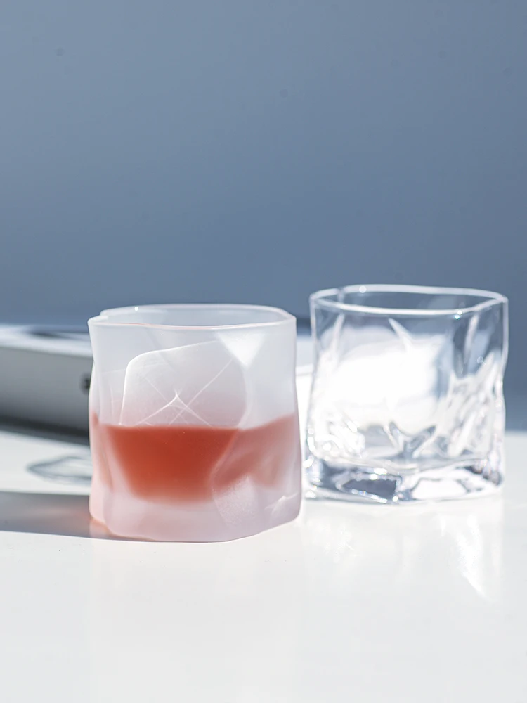 

Ultra Clear Crystal Whiskey Glass Cup Wine Brandy Liquor Beer Water Thicken Wine Glass For Home Bar Party
