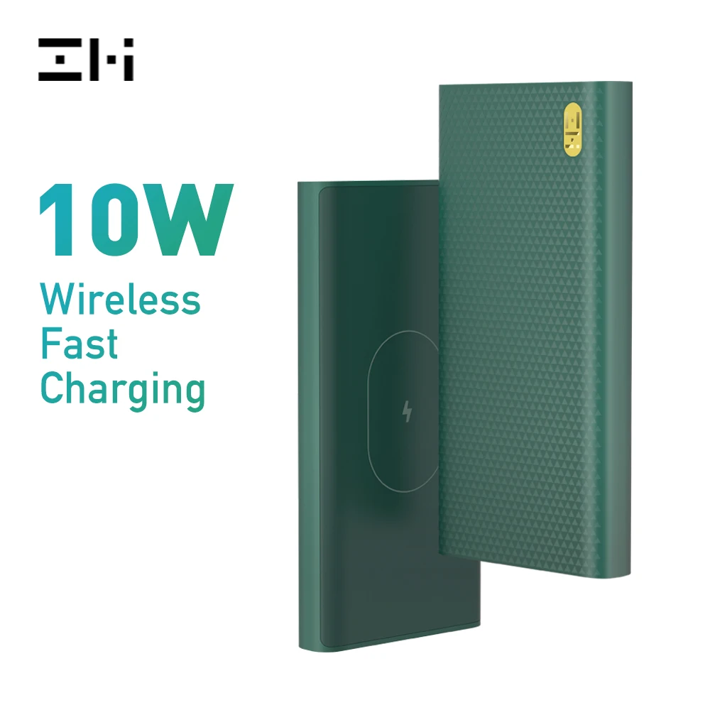 Внешний аккумулятор ZMI WPB01 10000 мАч 10 Вт USB C 22 5 PD18W|Внешние аккумуляторы| |