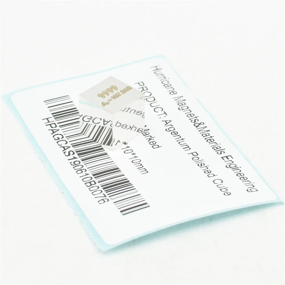 

Distillation Element Polished Mirror Cube 10mm Gift Density Periodic Table Metal Up 99.99% Purity Cu Titanium Tungsten Iron Ni
