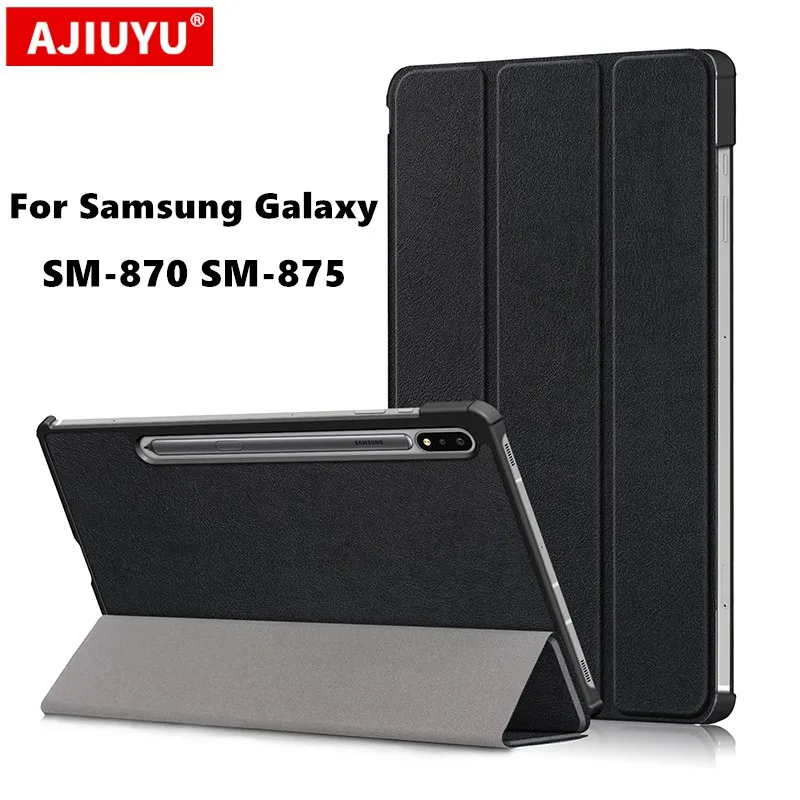 Чехол для Samsung Galaxy Tab S7 11 дюймов искусственная кожа защитный чехол подставка