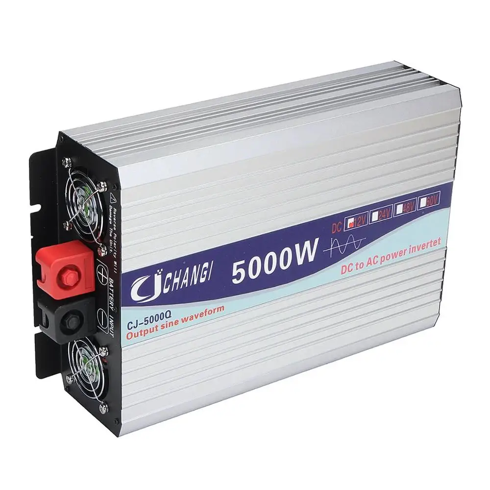 

Intelligent Screen Pure Sine Wave Power Inverter 12V/24V To 220V 3000W/4000W/5000W/6000W Converter