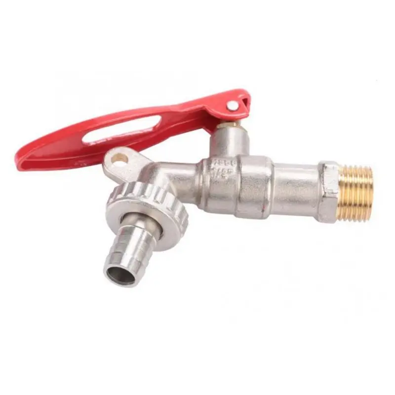

R58C 1/2'' Brass Thread Water Tap Lockable Washing Machine Faucet Water Flow Control Faucets Water Tank Pipe Connector