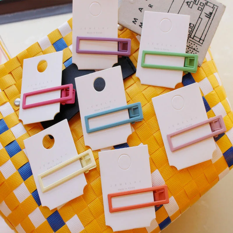 1 шт. новые милые заколки для волос карамельных цветов женщин цветные