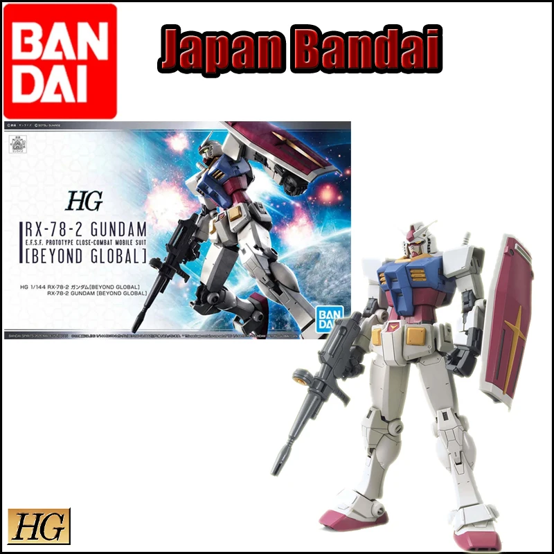 

Bandai Gundam HG 1/144 RX-78-2 Mobile Suit Gundam Beyond Global Version Mobile Suit THE ORIGIN Holiday Gift Assembly Model