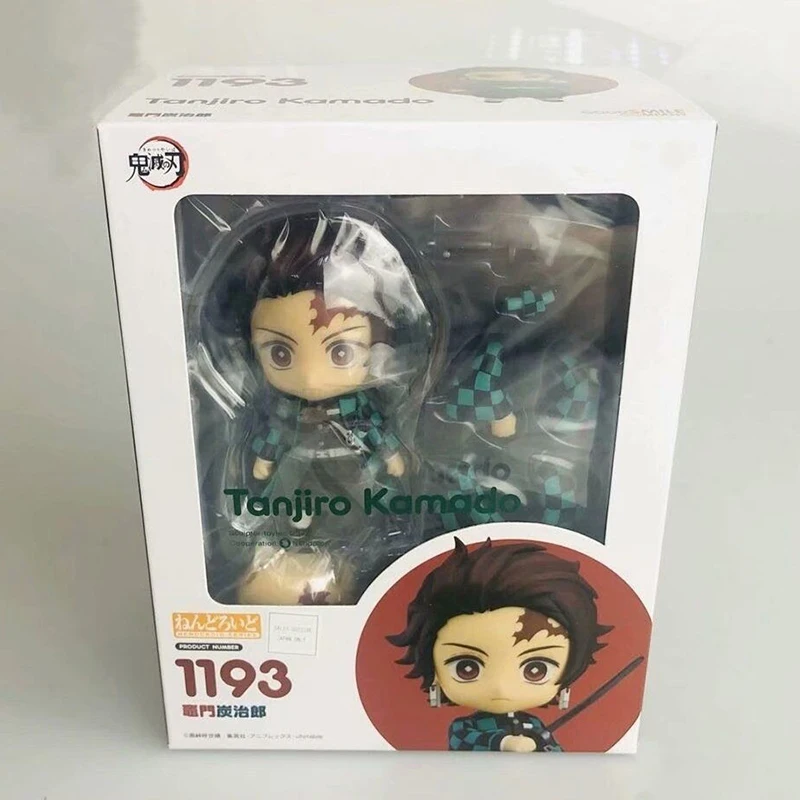 

10cm 1193# Kamado Tanjirou Demon Slayer Kimetsu No Yaiba 1194# Kamado Nezuko Replace Face Action Figure 1334# Agatsuma Zenitsu