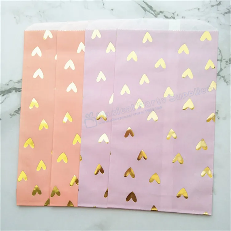 25 шт. розовые румяна из фольги|Подарочные сумки и упаковка| |