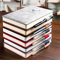 360 pages super thick a5 leather journal notebook daily business office work notebook %d1%82%d0%b5%d1%82%d1%80%d0%b0%d0%b4%d0%b8 student school office supplies