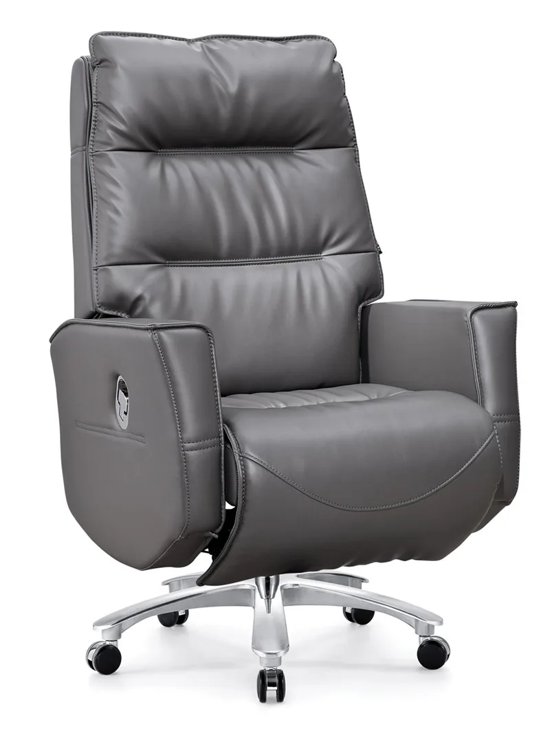 Высокое качество эргономичный босс натуральная кожа бизнес офисное кресло
