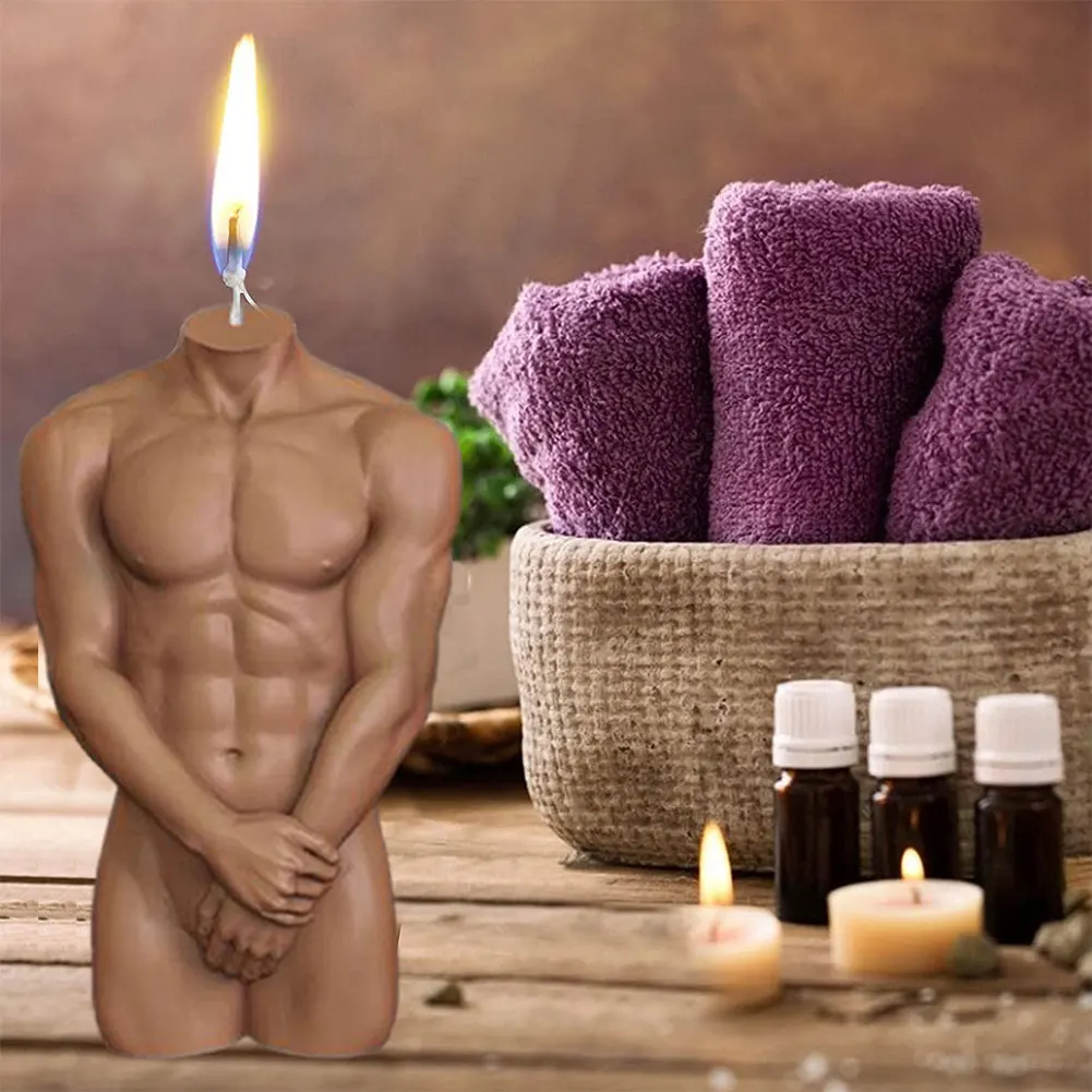 

Candle Mould Body Art Silicone Mold 3D Soap Resin Craft Ornament DIY Tool Soap Crayon Wax Hives Candle Making Supplie Style2