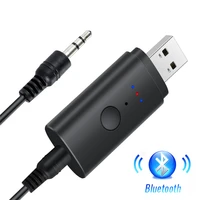 aux bluetooth adapter 3 5mm jack usb bluetooth 5 2 receiver speaker auto transmitter 1 to 2 for ps45 tv pc music transmitter