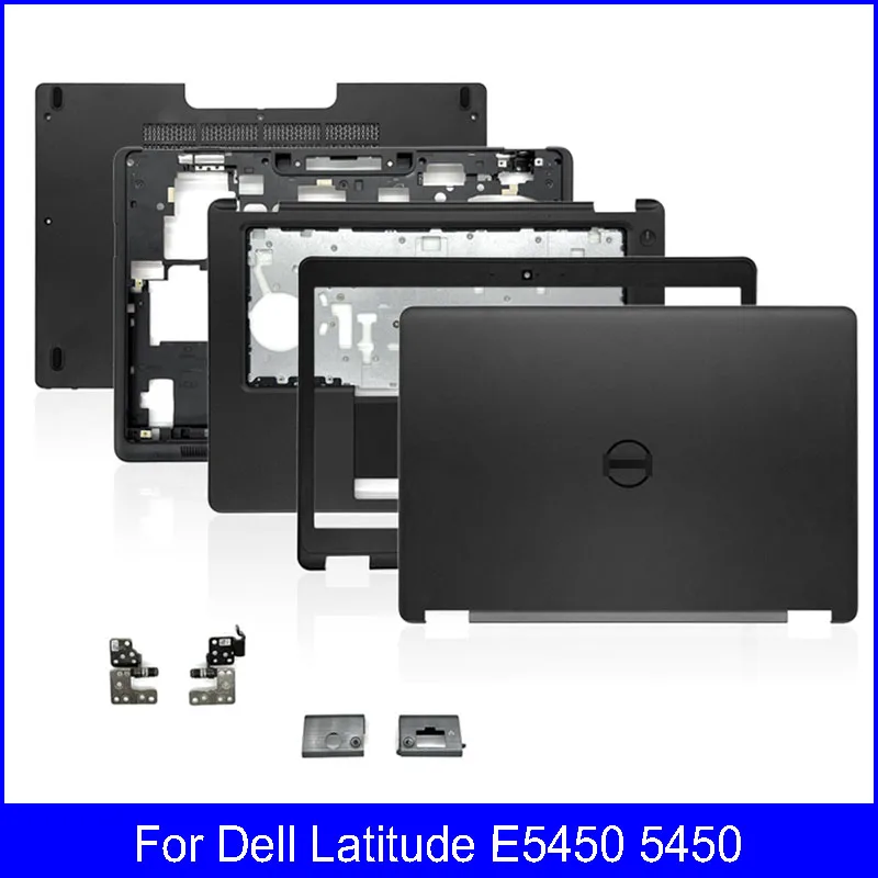 

NEW LCD Back Cover For Dell Latitude E5450 5450 Front Bezel Hinges Palmrest Bottom Base Case Door Cover 0JX8MW A144N1 0T56G8