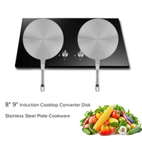 stainless steel heat diffuser converter for gasinduction cooker household supply inductie kookplaat induction cooker