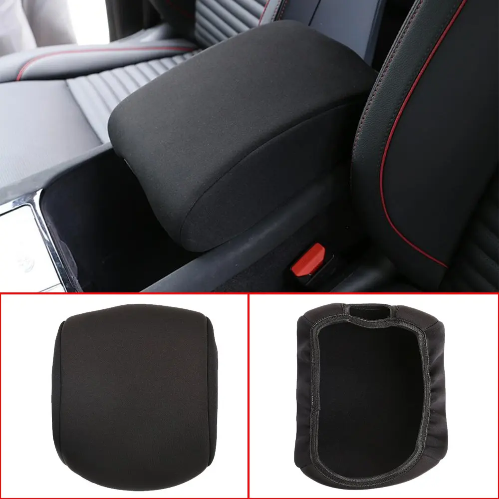 

Black Center Console Armrest Cover Pad Fit For Land Rover Discovery Sport 2020