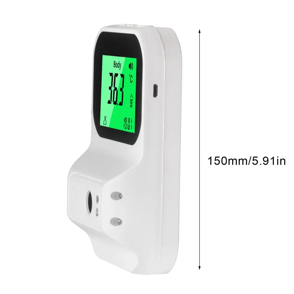 

SM-T60 Wall-mounted Non-contact Infrared Induction Thermometer Automatic Induction Temperature Measurement