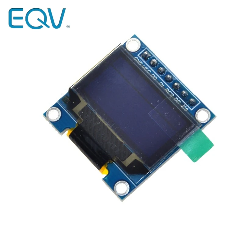 Модуль органического светодиода SPI 0 96 дюйма белый цвет 128X64 OLED 7Pin чип драйвера SSD1306