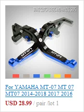 Для Yamaha MT15 MT-15 ЧПУ алюминиевые мотоциклетные Пассажирские подножки Задние подножки педали складные подножки Задние подножки