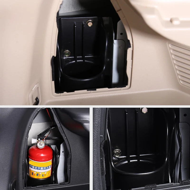 

DHBH-Car Trunk Fire Extinguisher Fixed Bracket Fire Extinguisher Storage Box for Nissan X Trail T32 X-Trail 2014-2016