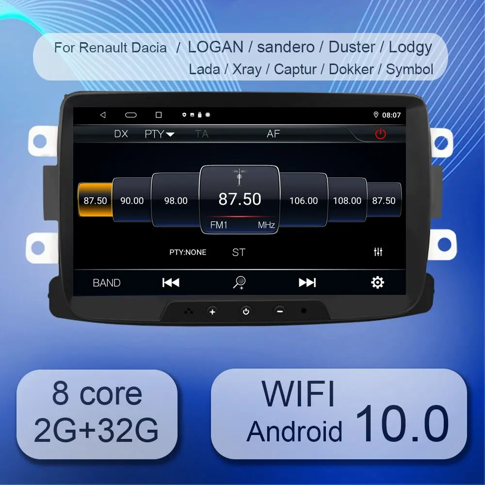 8 &quotAndroid автомобильный Радио GPS навигации для Renault Dacia LOGAN sandero Duster Lodgy Lada