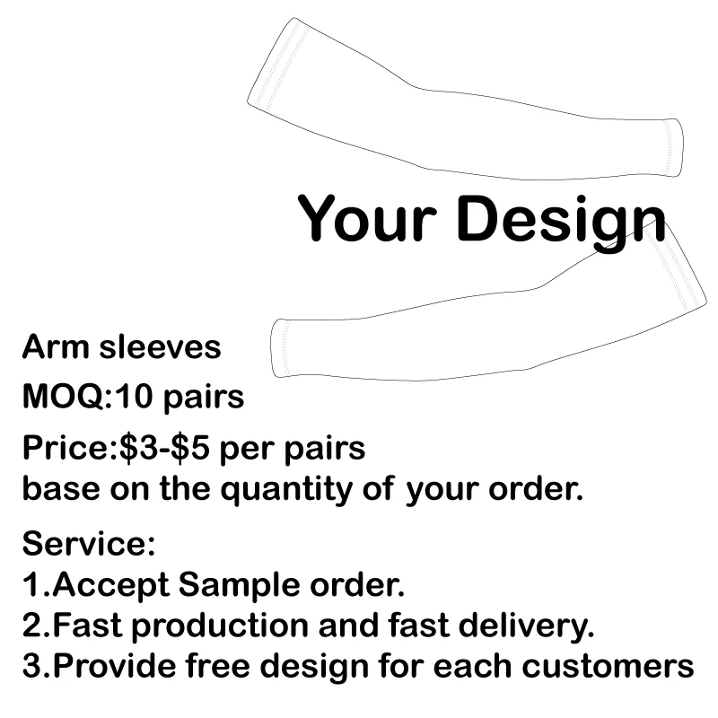 cycling arm warmer Индивидуальный дизайн, короткий рукав, одежда для велоспорта, клубный высокого качества, Мужская велосипедная майка с вашим дизайном, сделай сам свой собственный, одежда для велоспорта, Джерси - Цвет: cycling arm warmer