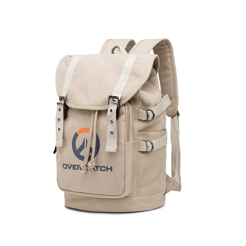 Рюкзак для косплея игры OW школьная сумка с мультипликационным рисунком на плечо