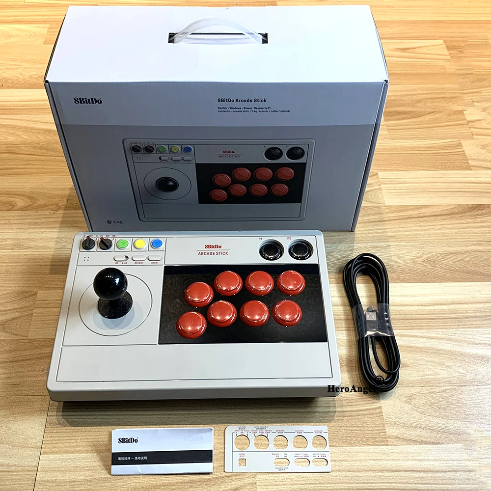 8bitdo Bluetooth аркадная игра Стик V3 Беспроводной проводной джойстик с 2 4G приемник для