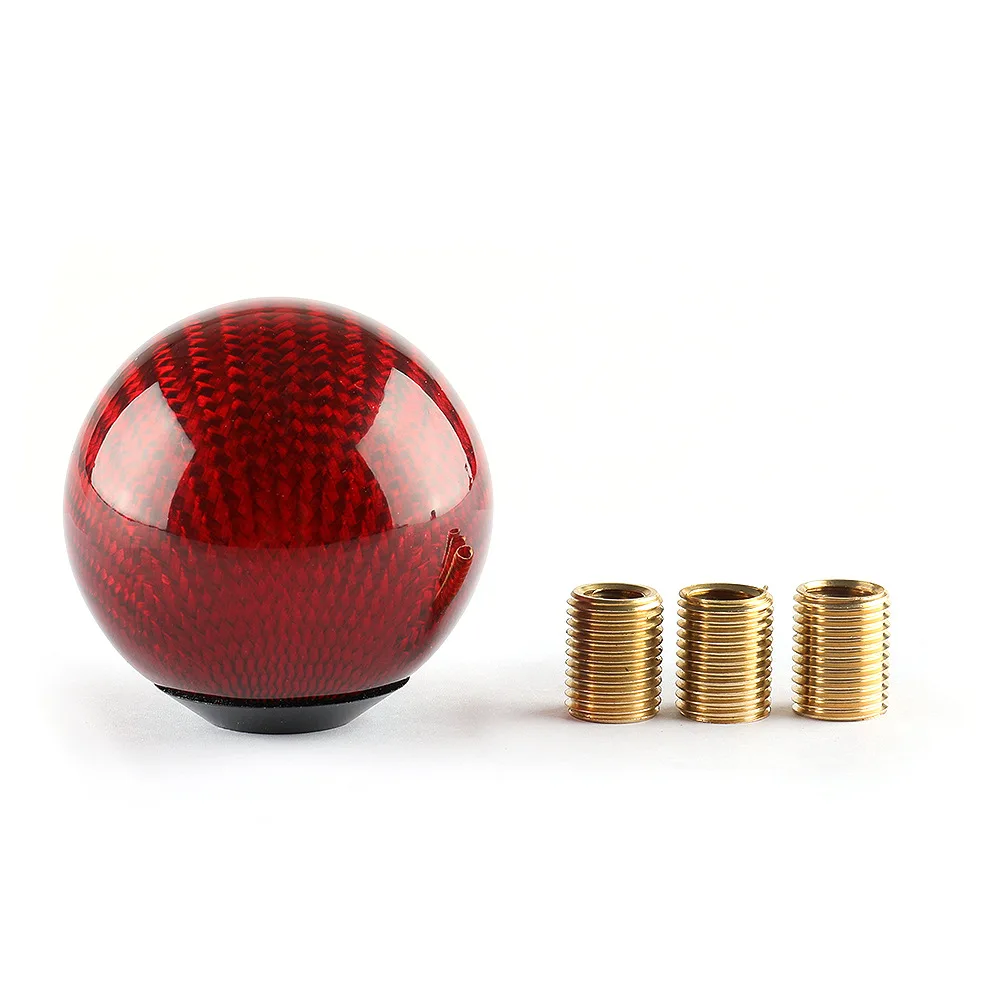 Универсальная автомобильная красная ручка переключения передач из настоящего