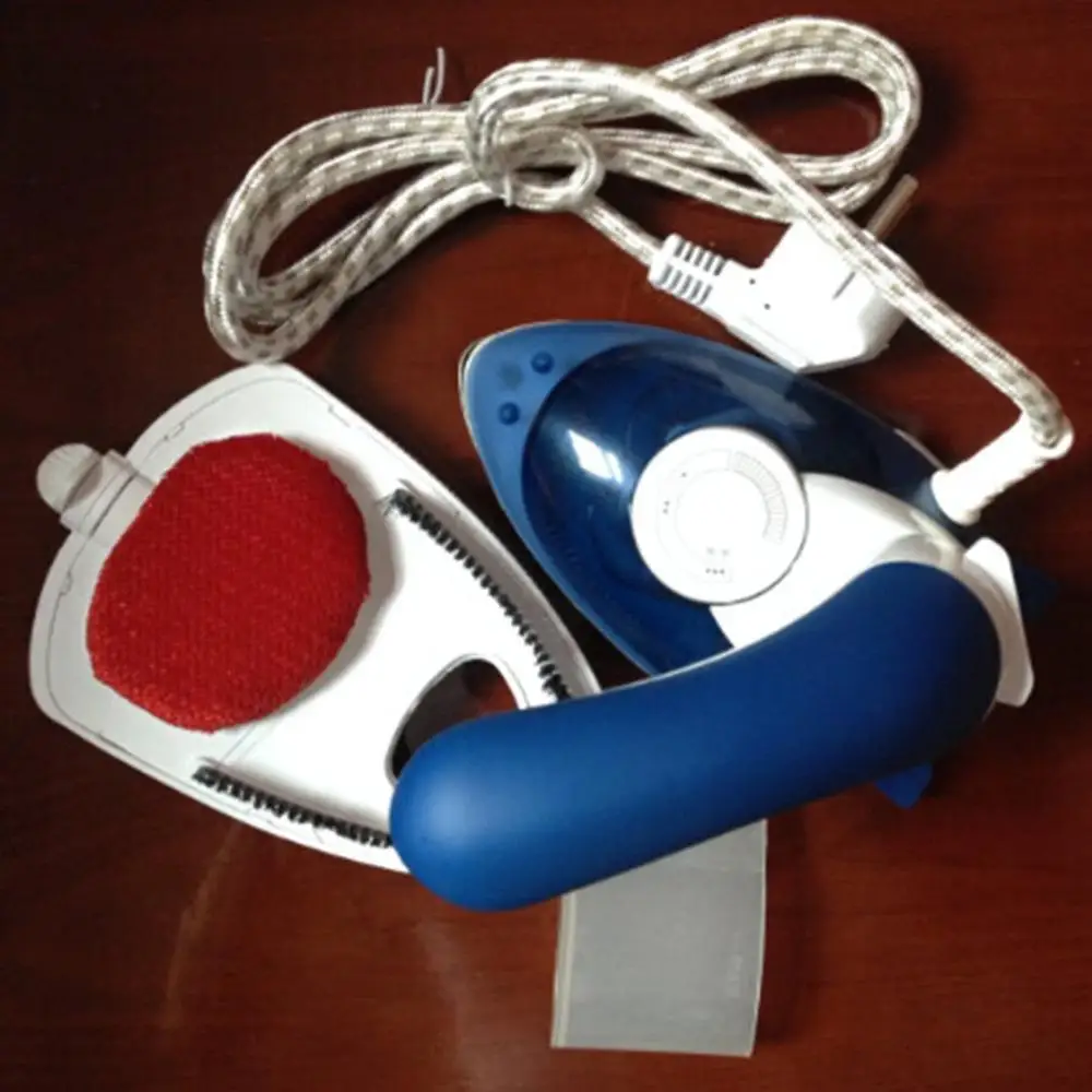 Портативный трехскоростной 700 Вт вращающийся дорожный утюг сухой бытовой