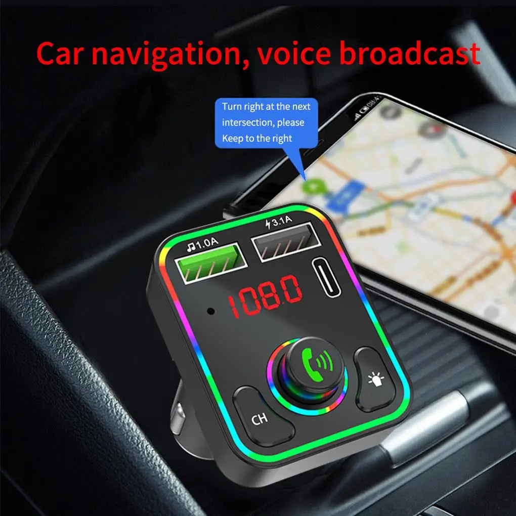 Автомобильный MP3-плеер 2021 FM с подсветильник кой и поддержкой Bluetooth | Электроника