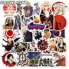 50 шт.компл. наклейки с изображением викинга тотема граффити для скрапбукинга мотоцикла гитары ноутбука скейтборда ПВХ водонепроницаемые наклейки