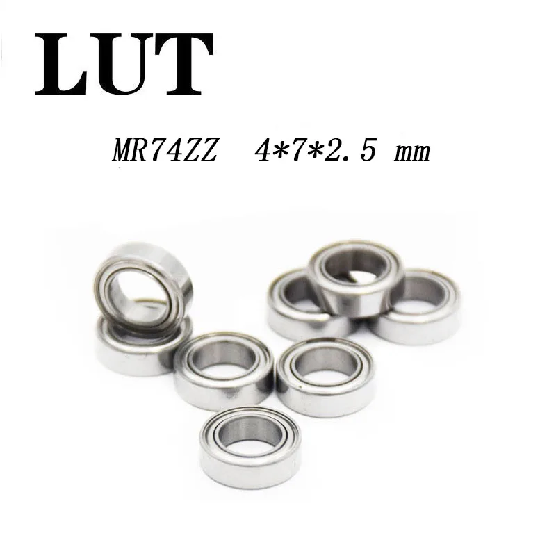 5 шт. высокое качество ABEC-5 MR74ZZ MR74Z MR74 ZZ L-740ZZ 4*7*2 мм нержавеющая сталь миниатюрный