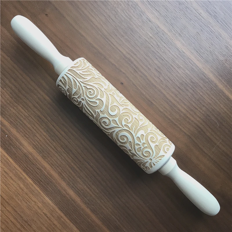 2020 Новинка тиснение Скалка дерево Рождество лося помадка кондитерские изделия