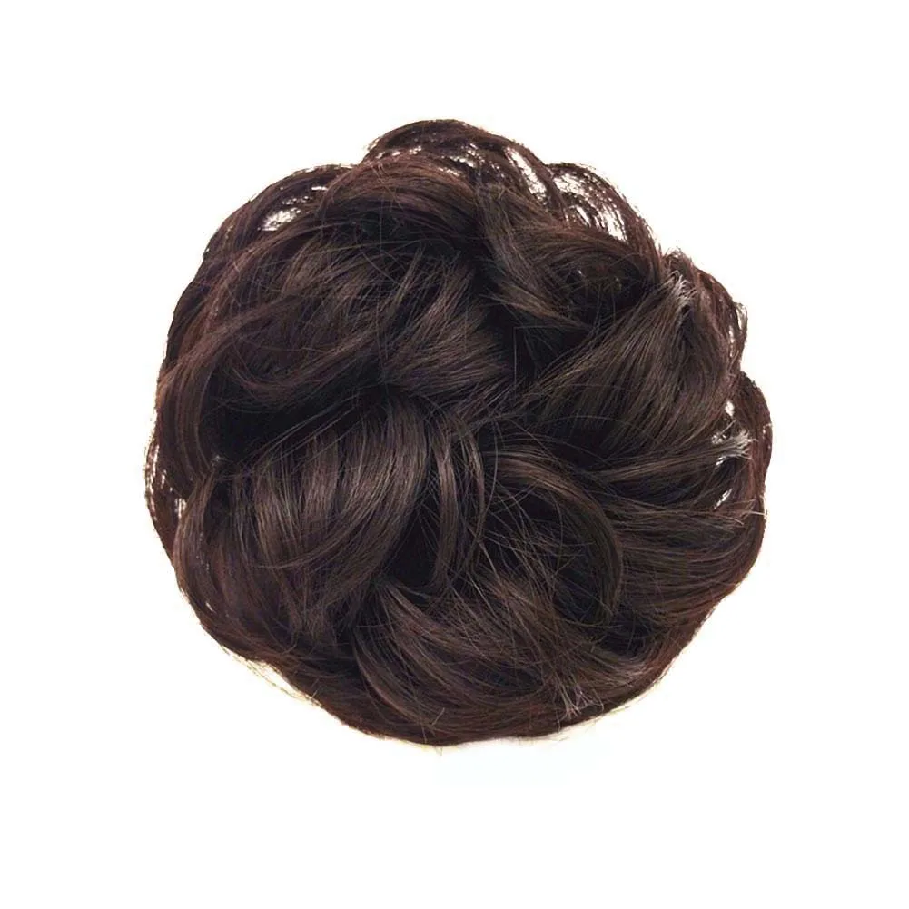 Женский эластичный пучок волос удлинитель конского хвоста волнистый шиньон