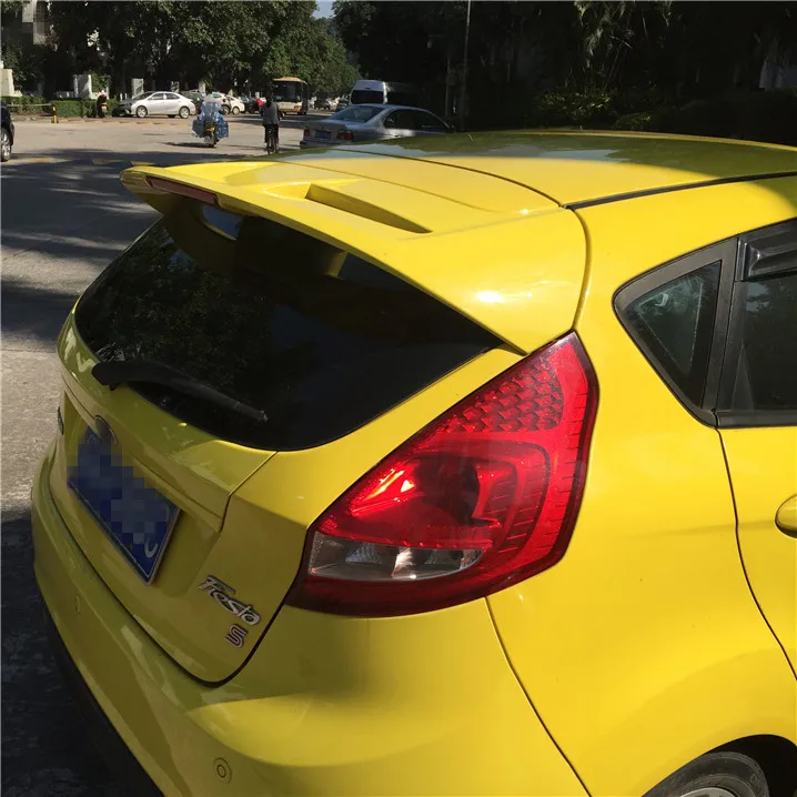 Спойлер для Ford Fiesta высококачественный спойлер из АБС-материала заднего крыла