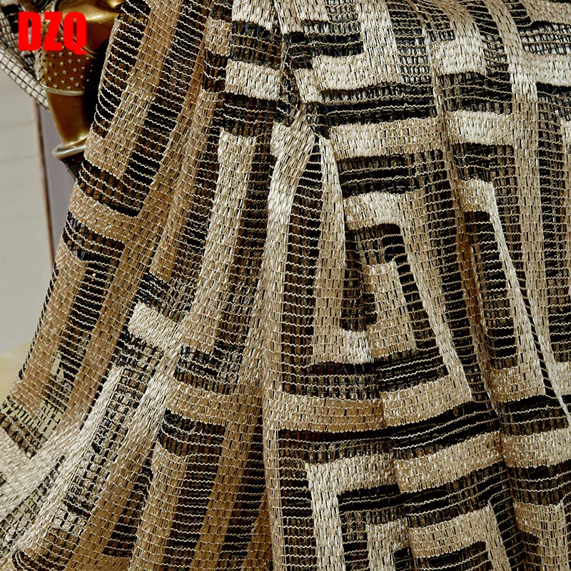 

New Arrival Chinese Luxury Curtains Sheer for The Living Room Bedroom Tulle Window Kitchen Lace Quality Blinds