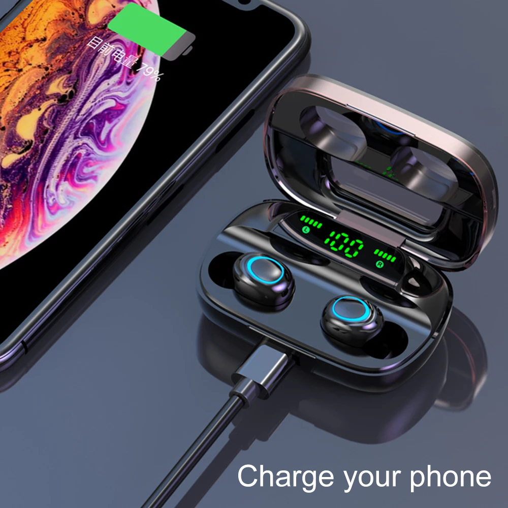 S11 Bluetooth 5 0 беспроводные наушники горячая Распродажа TWS шумоподавление гарнитура