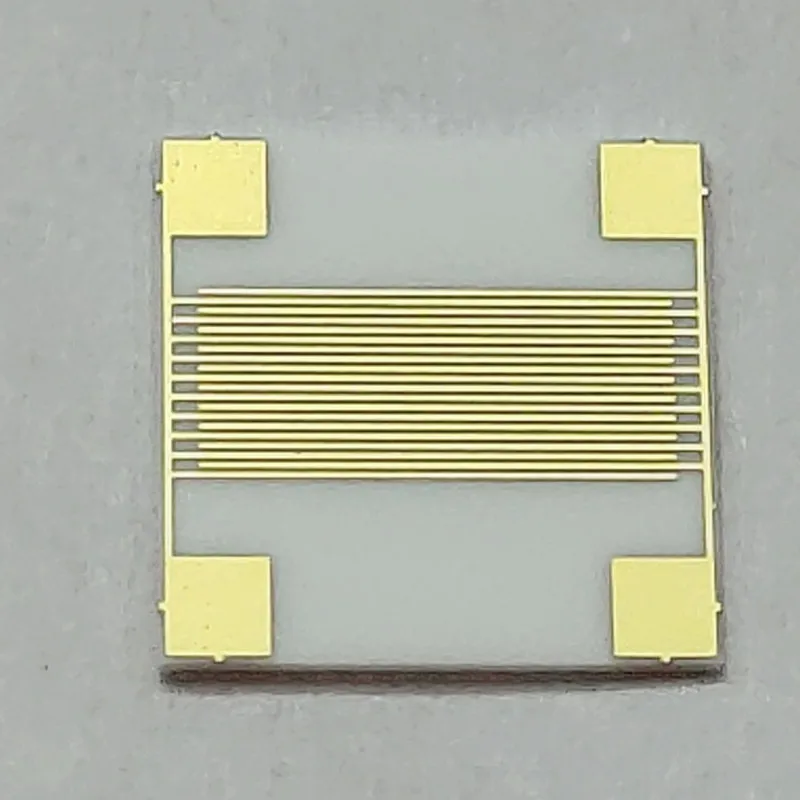 

75um interdigitated electrode IDE capacitor array biogas sensitive humidity sensor chip ceramic