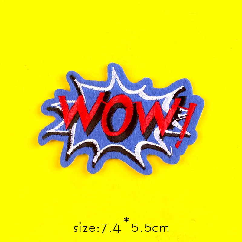 Милая вышитая нашивка сделай сам для одежды цветной значок нашивки с утюгом в