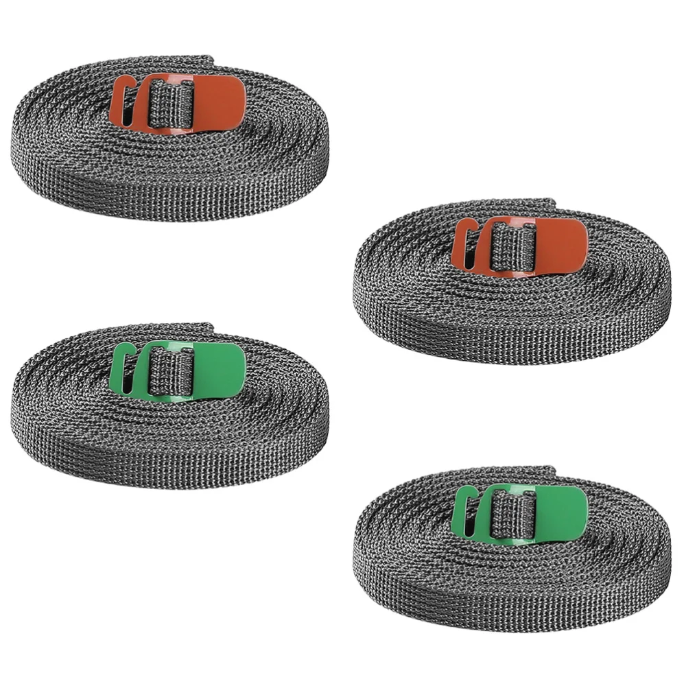 

4 Pcs Outdoor Camping Bundling Belts Camping Tie Belts Outdoor Equipment