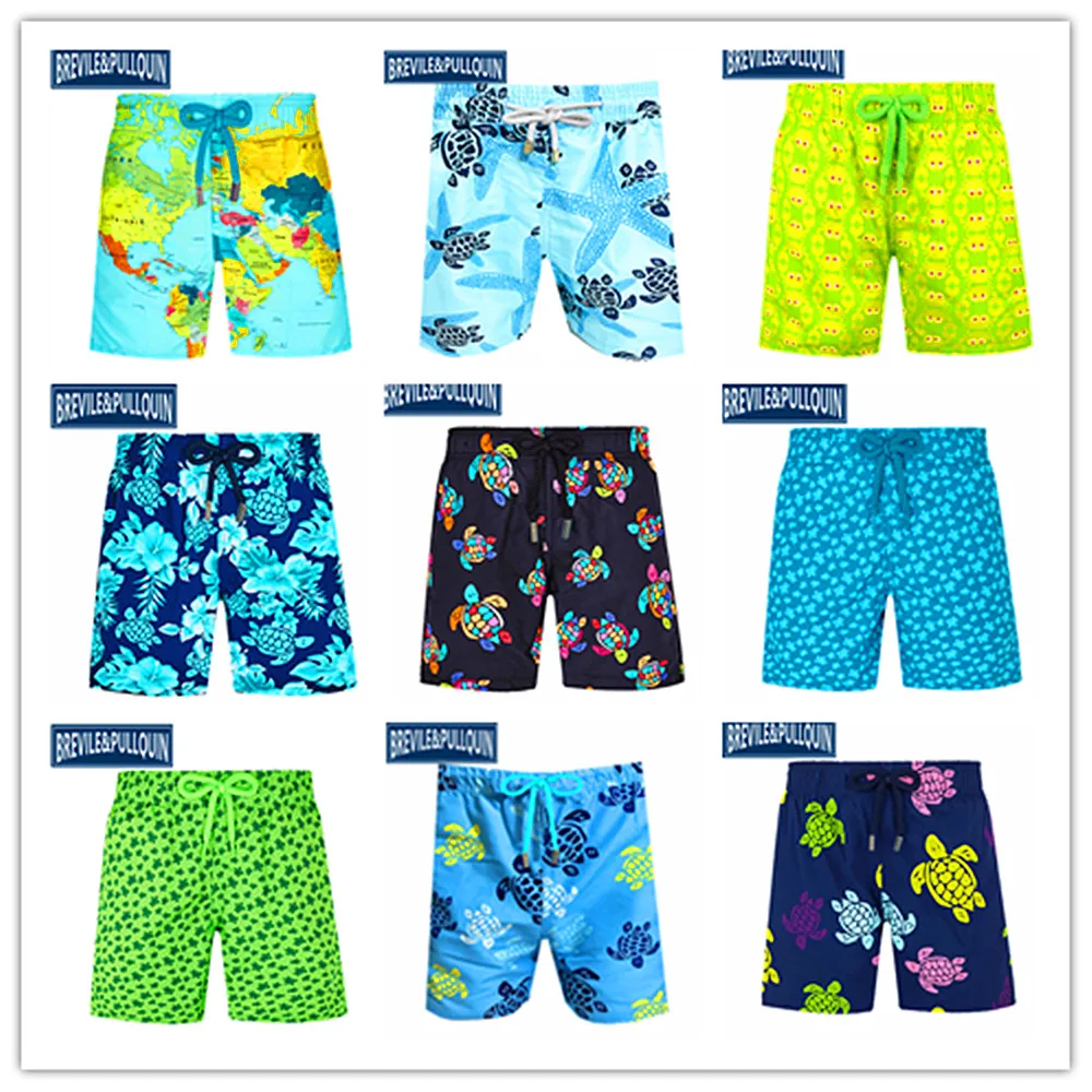 2021 Черепашки Ниндзя Для мальчиков Swimtrunks купальник Brevile Pullquin детские пляжные