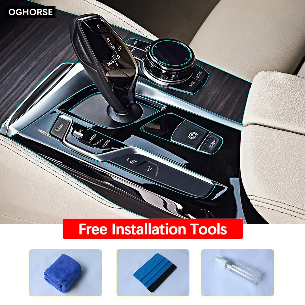 Интерьер автомобиля Отделка приборной панели центральной консоли Шестерни