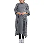 Новинка 2019, Высококачественная полосатая ткань для стрижки волос, накидка для парикмахерских