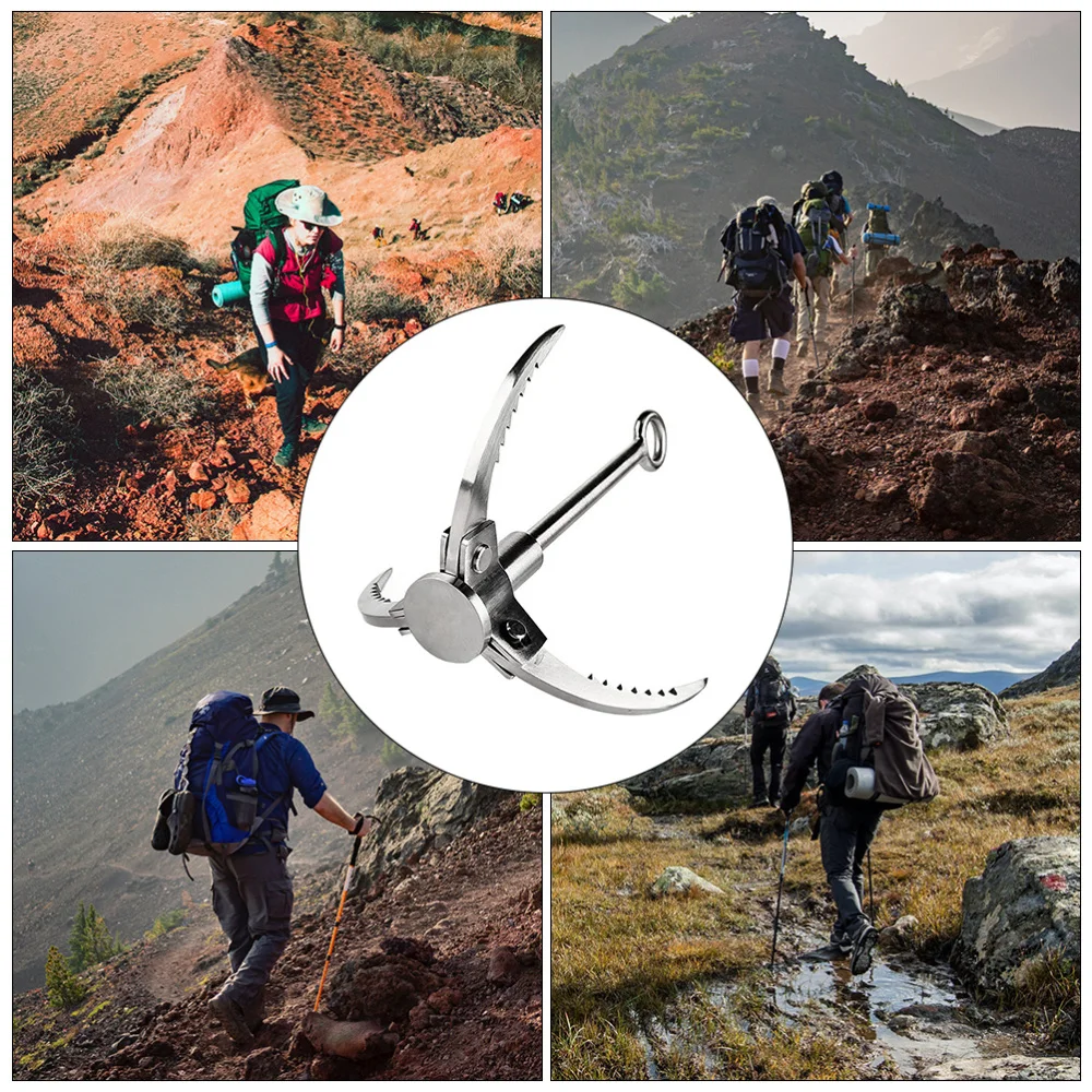 

Stainless Steel Climbing Claw Multi-purpose Survival Hook for Hiking Climbing
