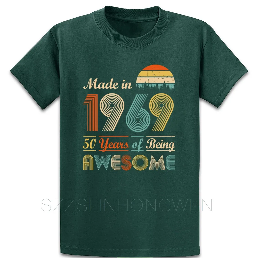 Сделано в 1969 году 50 летний День Рождения лет футболка Удобная известная создать