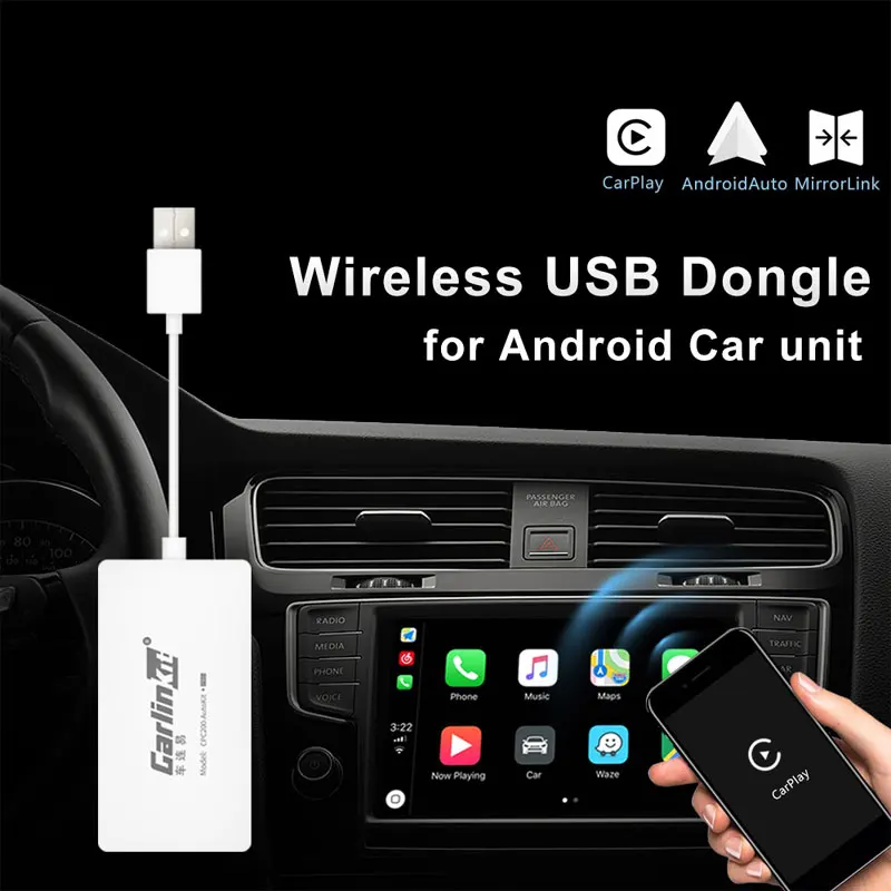 Новая беспроводная для Apple CarPlay Автомобильная короткая тяга ключ для Android навигационный плеер Plug Play USB автомобильная короткая тяга ключ для телефона Android