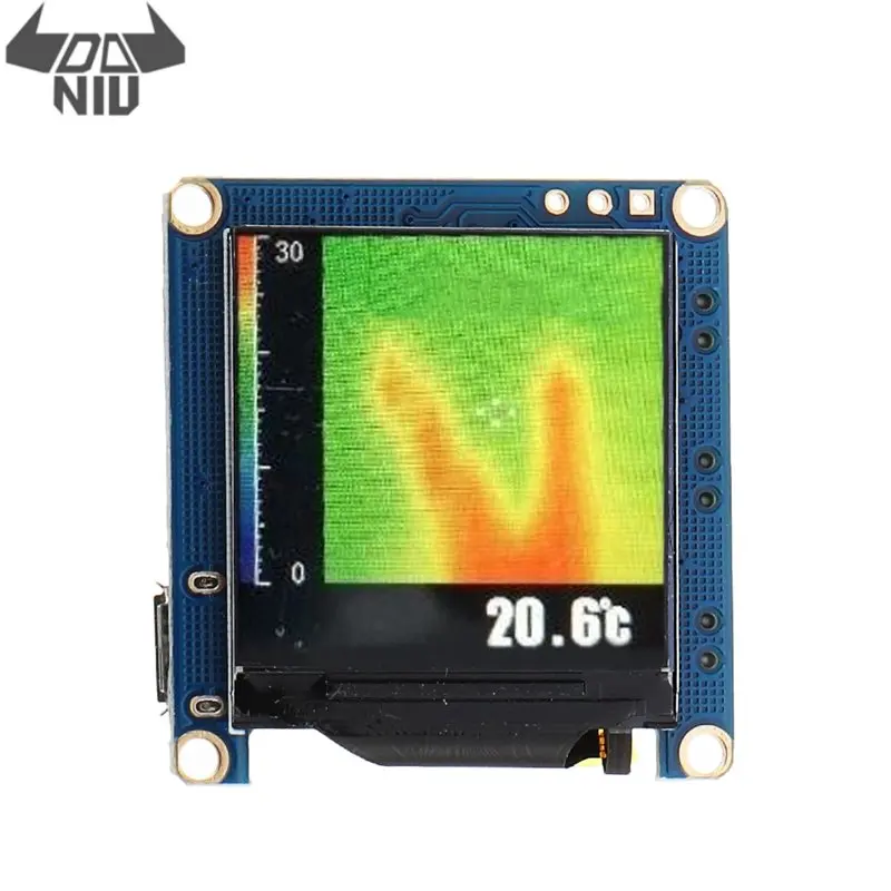 ИК-тепловизор DANIU AMG8833 MLX90640 Инфракрасный Тепловизор измерение температуры модуль